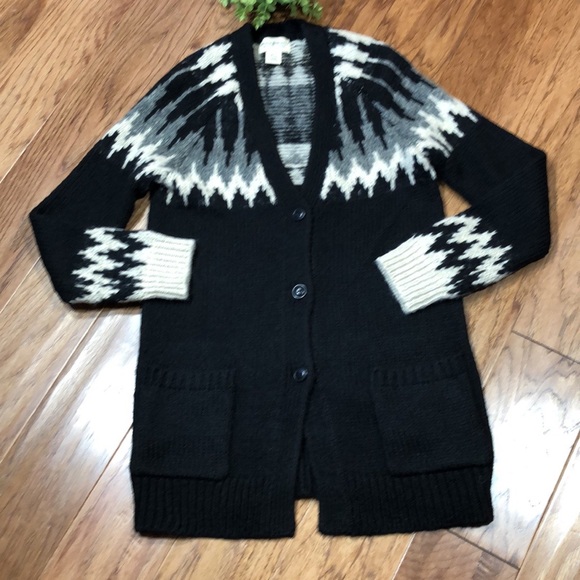 Ralph Lauren Fair Isle Wool Blend Cardigan - Picture 7 of 11